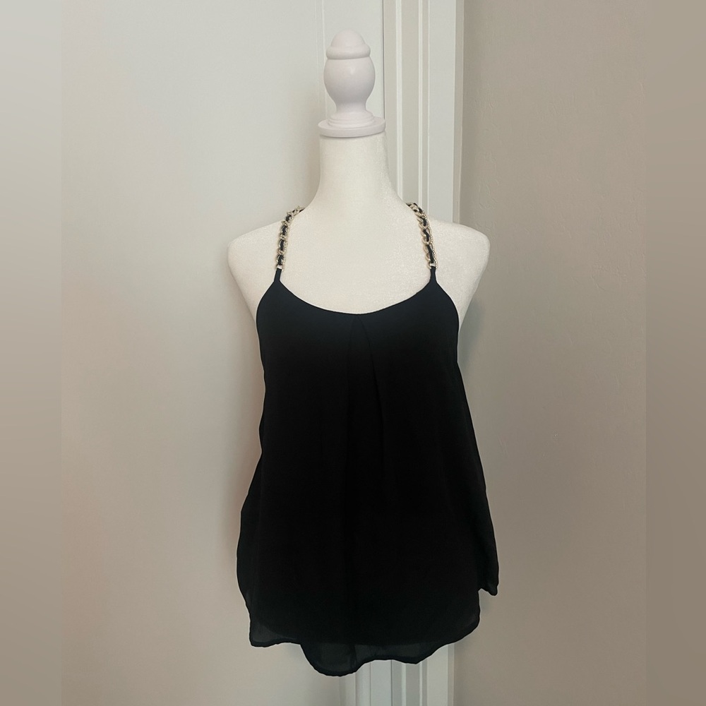 Black Going Out Tank Top